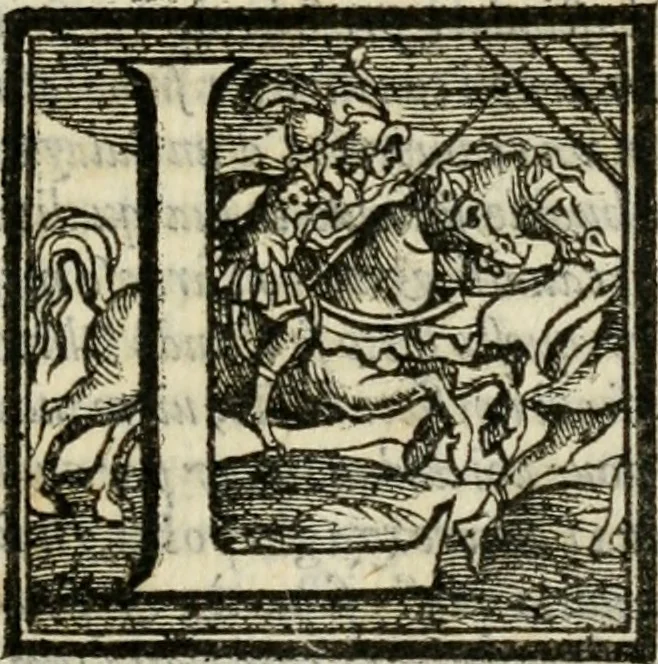 An illustration from Il Decameron di Messer G. Boccacci cittadino fiorentino, 1573, leaf 542