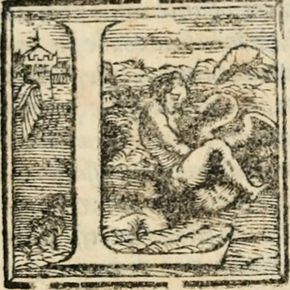 An illustration from Il Decameron di Messer G. Boccacci cittadino fiorentino, 1573, leaf 61
