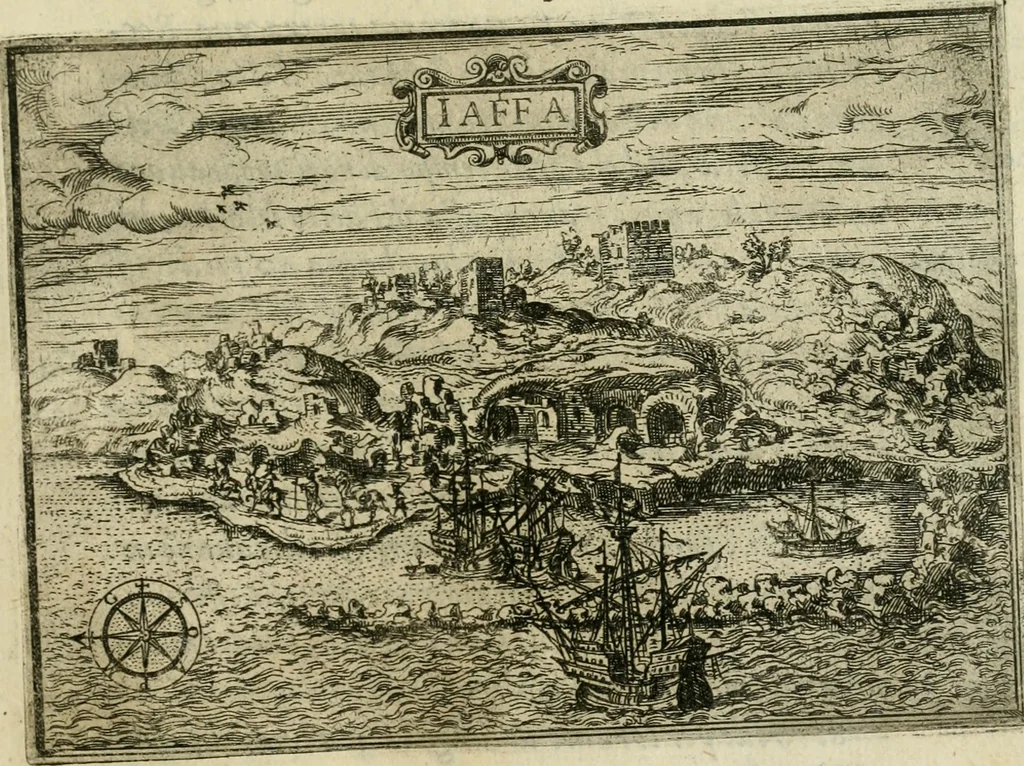 An illustration from Il devotissimo viaggio di Gervsalemme, 1587, leaf 130