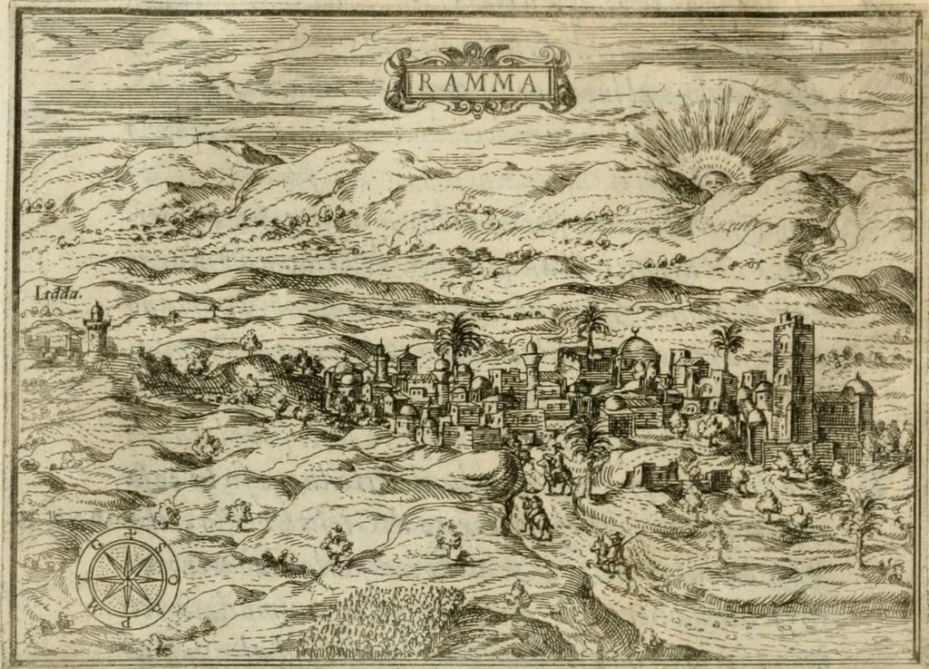An illustration from Il devotissimo viaggio di Gervsalemme, 1587, leaf 137