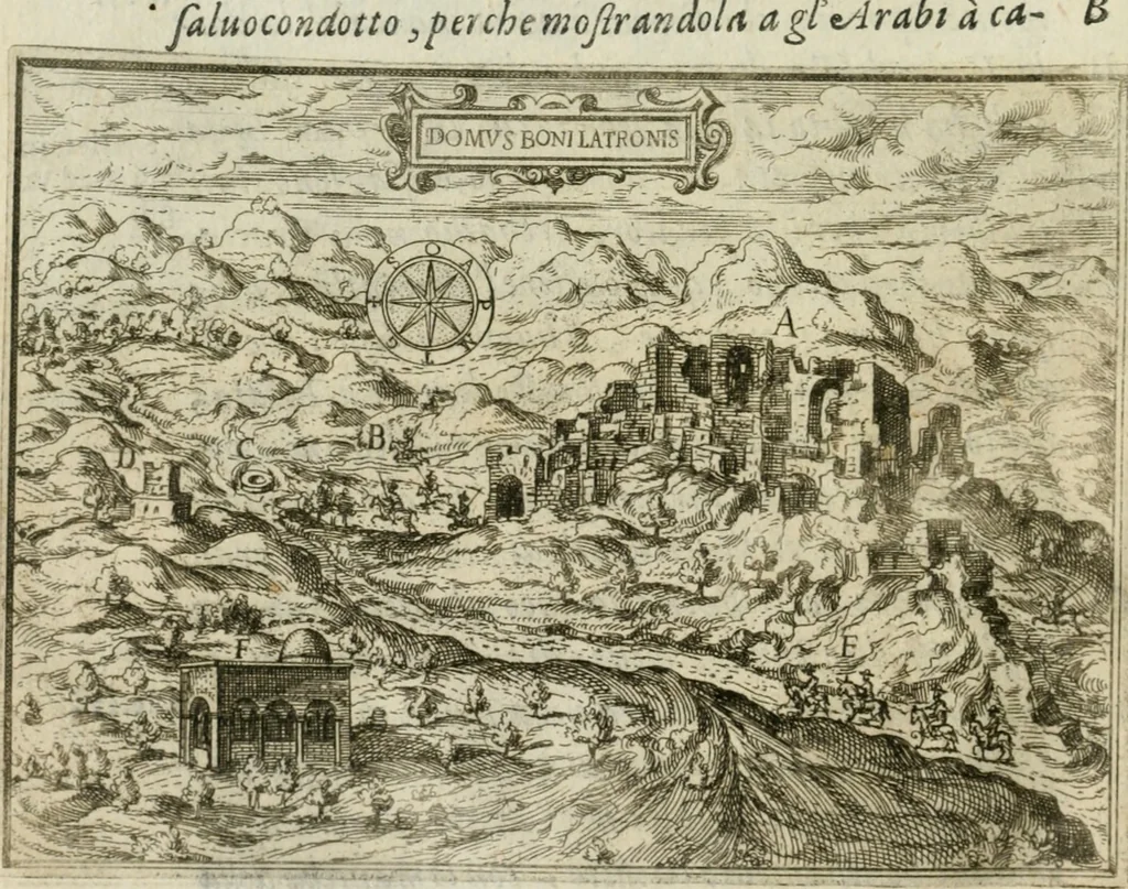 An illustration from Il devotissimo viaggio di Gervsalemme, 1587, leaf 139