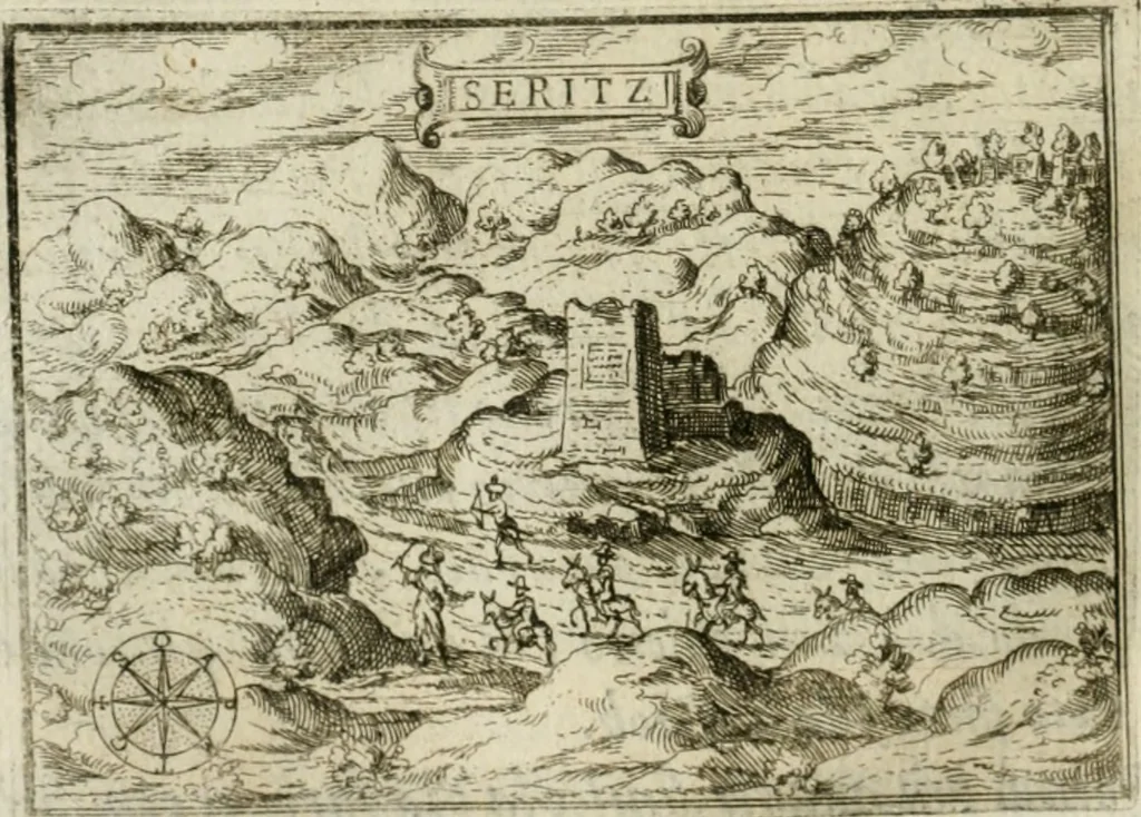 An illustration from Il devotissimo viaggio di Gervsalemme, 1587, leaf 141