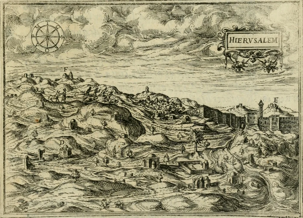 An illustration from Il devotissimo viaggio di Gervsalemme, 1587, leaf 146