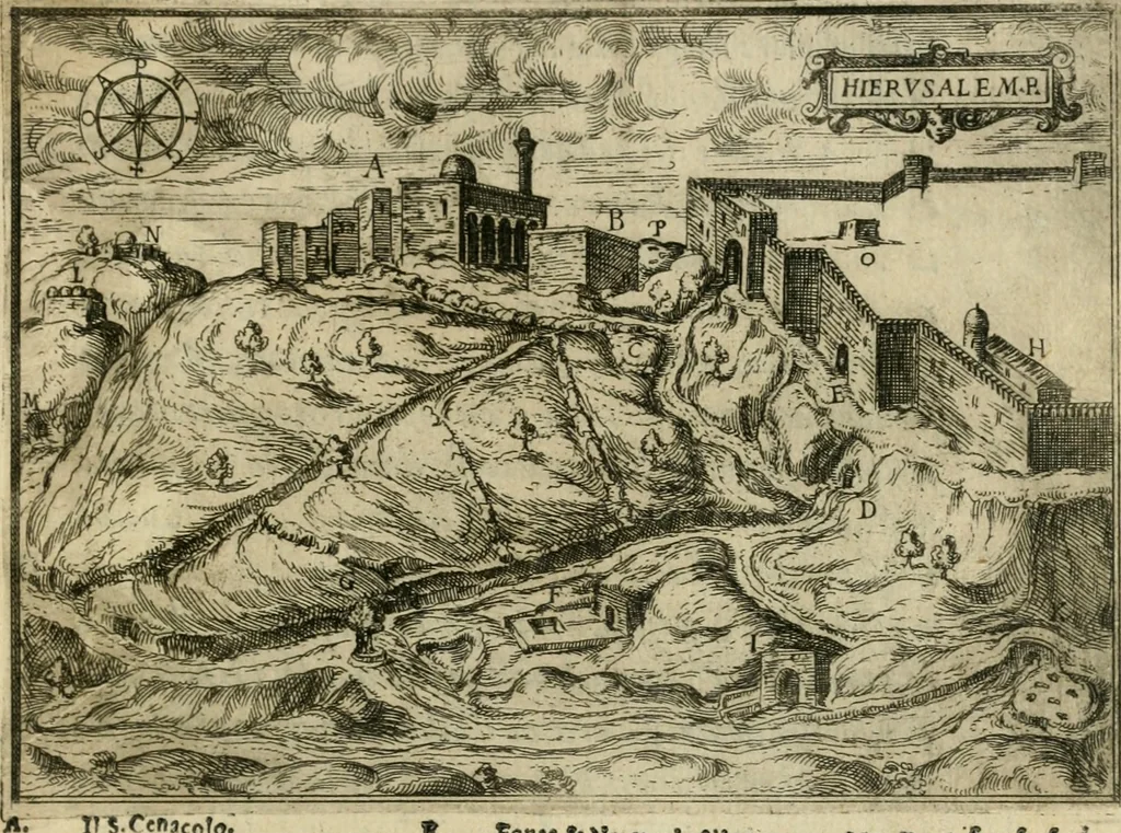 An illustration from Il devotissimo viaggio di Gervsalemme, 1587, leaf 162