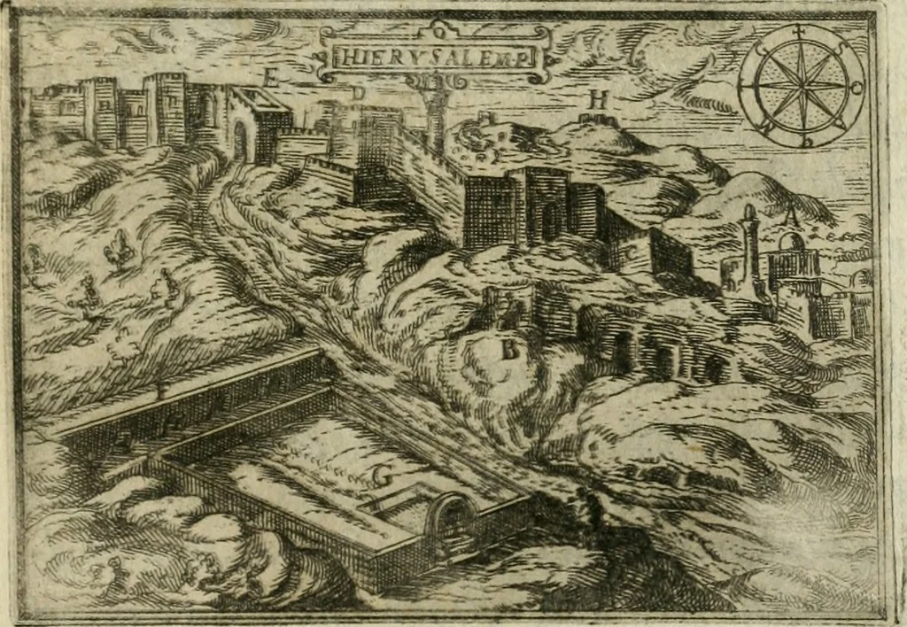 An illustration from Il devotissimo viaggio di Gervsalemme, 1587, leaf 168