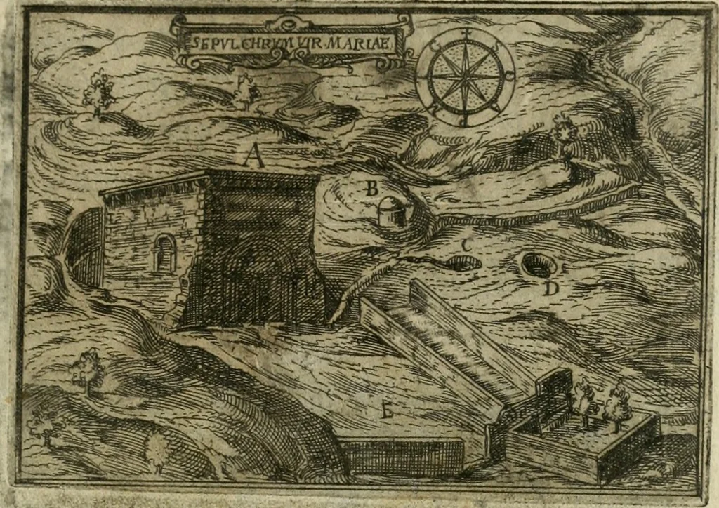 An illustration from Il devotissimo viaggio di Gervsalemme, 1587, leaf 172