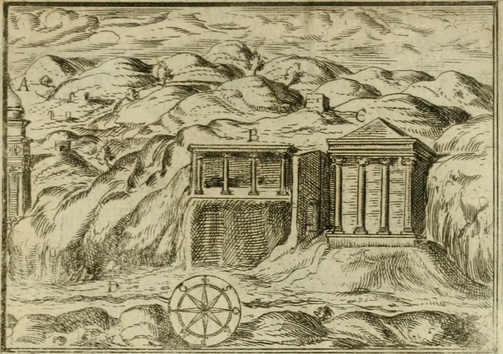 An illustration from Il devotissimo viaggio di Gervsalemme, 1587, leaf 180
