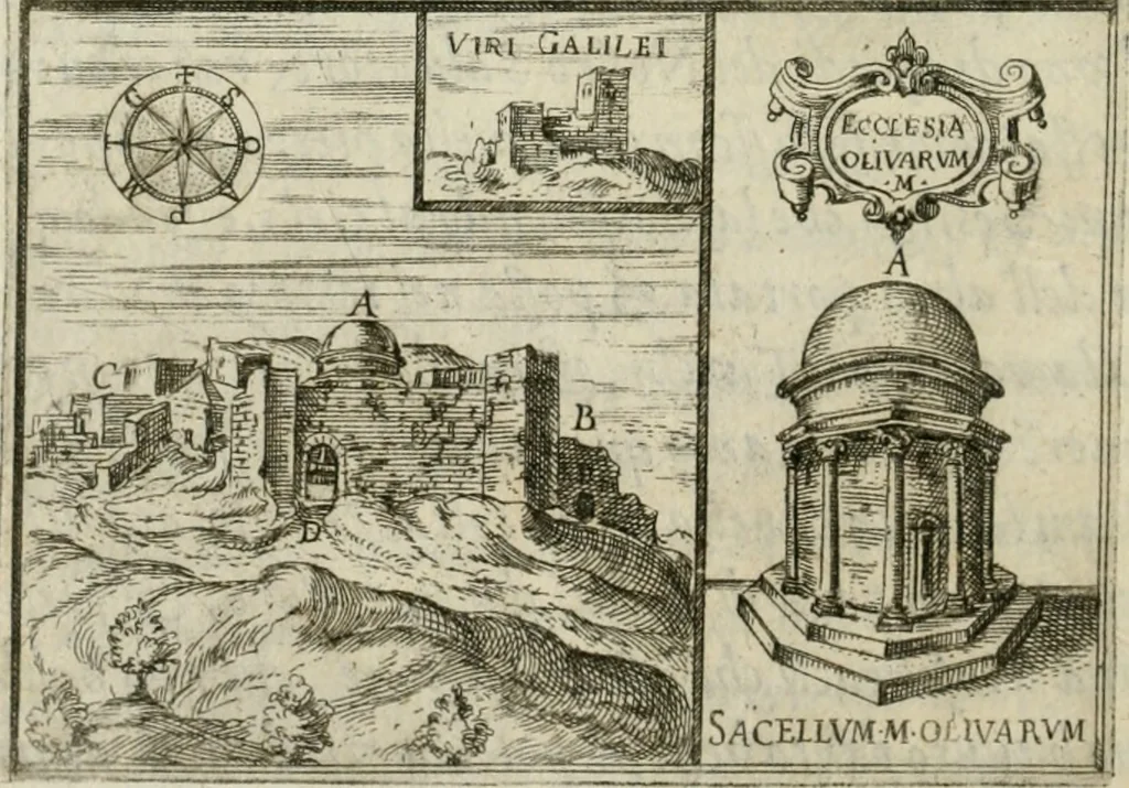 An illustration from Il devotissimo viaggio di Gervsalemme, 1587, leaf 197