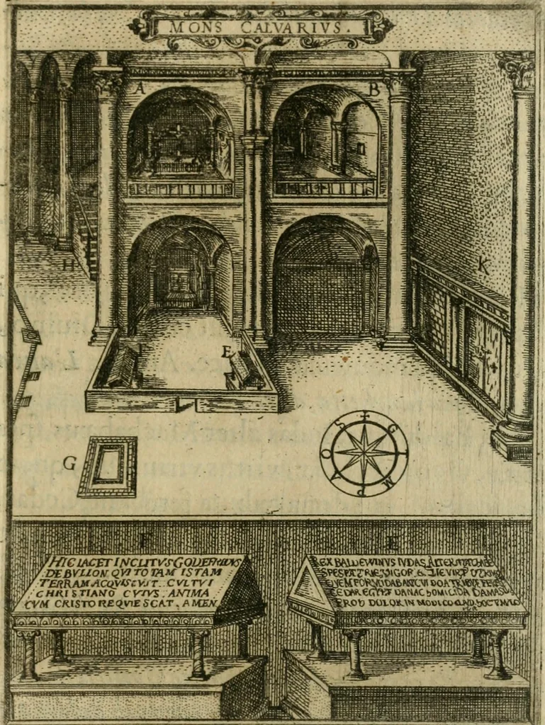 An illustration from Il devotissimo viaggio di Gervsalemme, 1587, leaf 226