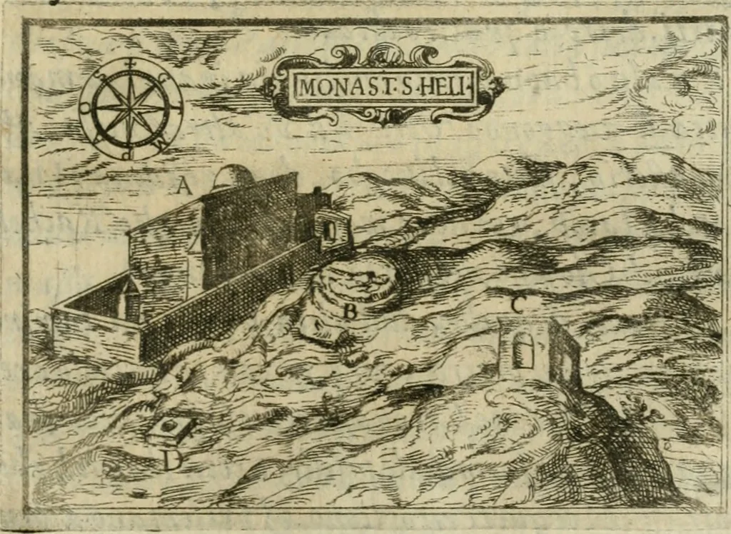 An illustration from Il devotissimo viaggio di Gervsalemme, 1587, leaf 248