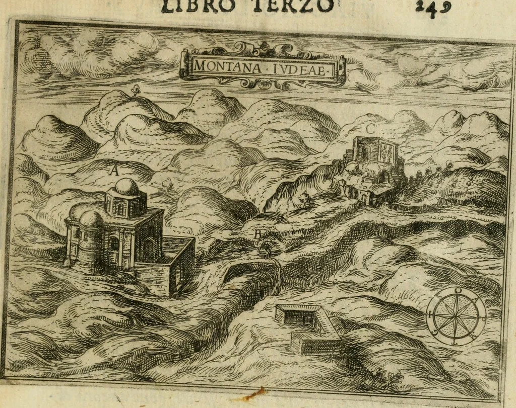 An illustration from Il devotissimo viaggio di Gervsalemme, 1587, leaf 272