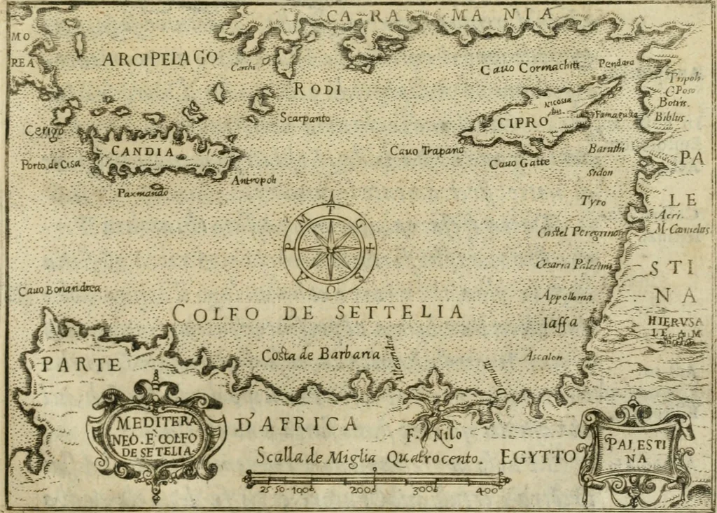 An illustration from Il devotissimo viaggio di Gervsalemme, 1587, leaf 328