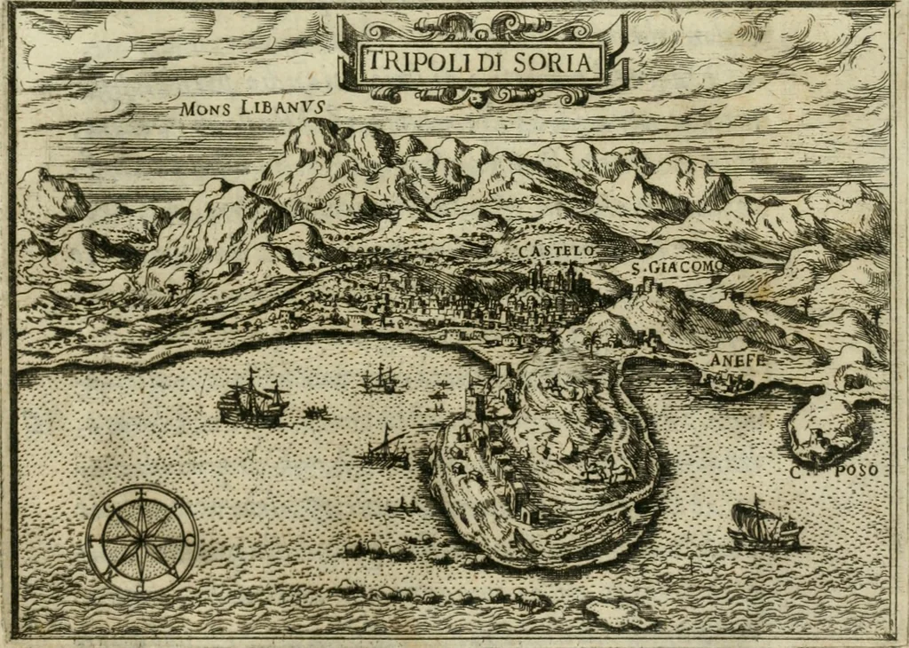 An illustration from Il devotissimo viaggio di Gervsalemme, 1587, leaf 352
