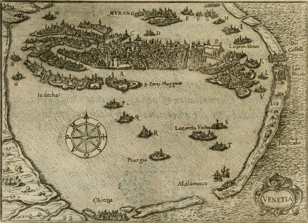 An illustration from Il devotissimo viaggio di Gervsalemme, 1587, leaf 87