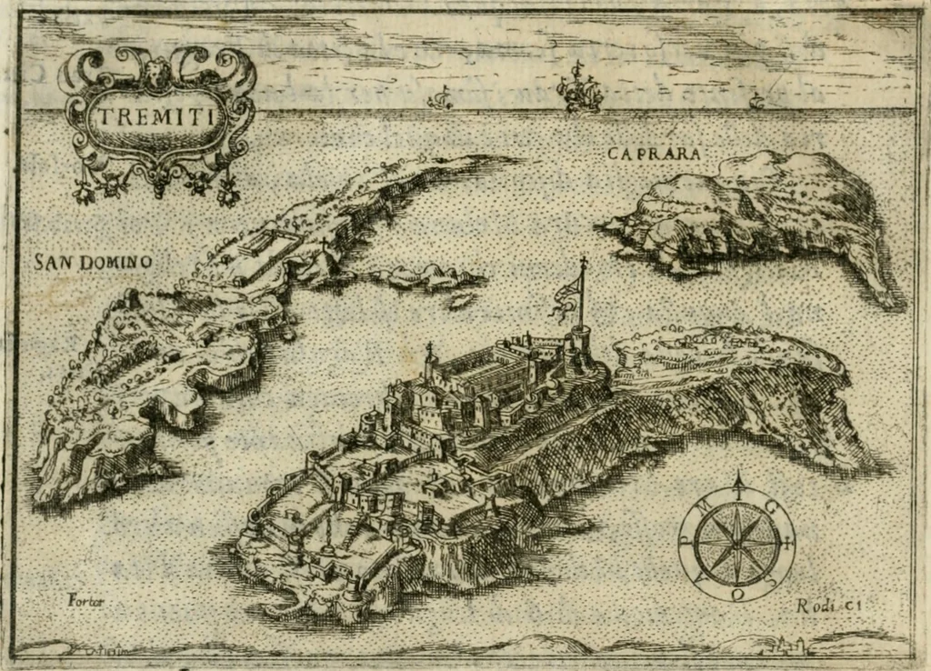 An illustration from Il devotissimo viaggio di Gervsalemme, 1587, leaf 95