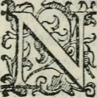 An illustration from Il Donzello, 1585, leaf 11