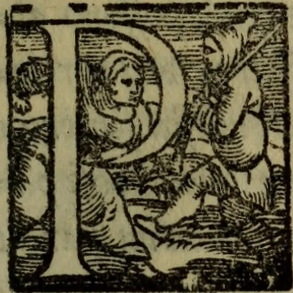 An illustration from Il duello del Mutio Iustinopolitano .., 1550, leaf 18