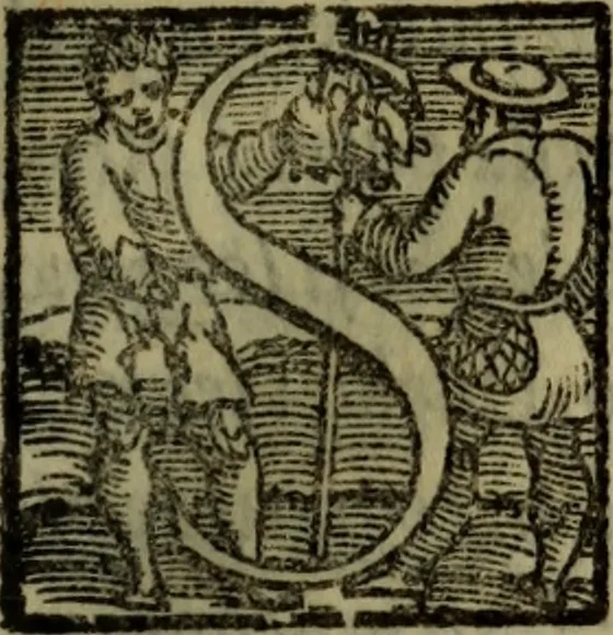 An illustration from Il duello del Mutio Iustinopolitano .., 1550, leaf 62