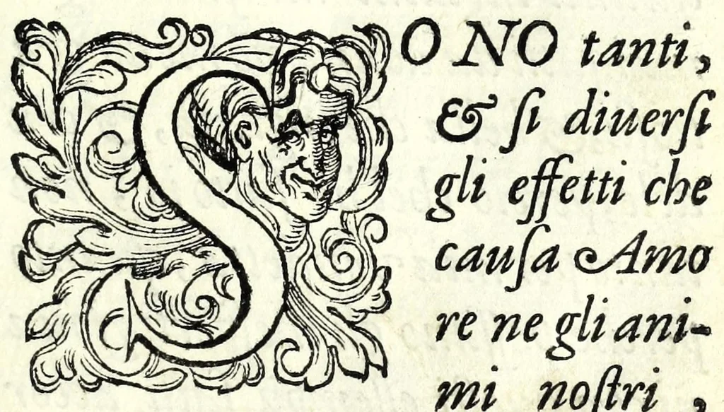 An illustration from Il fedele : comedia, 1576, leaf 11