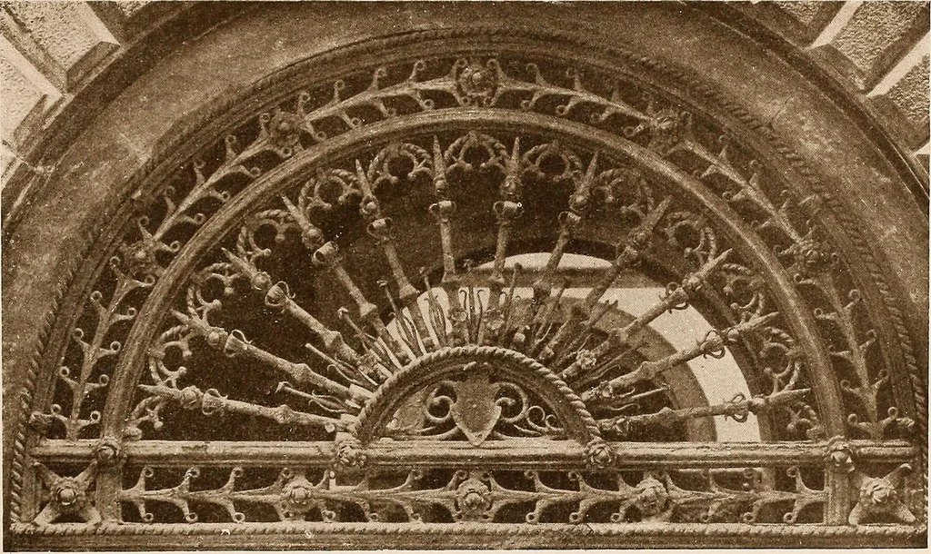 An illustration from Il ferro nell'arte italiana;, 1910, leaf 100