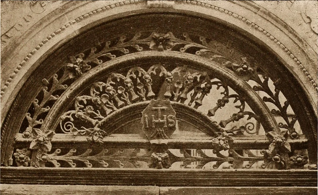 An illustration from Il ferro nell'arte italiana;, 1910, leaf 104