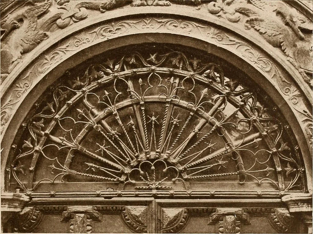 An illustration from Il ferro nell'arte italiana;, 1910, leaf 106