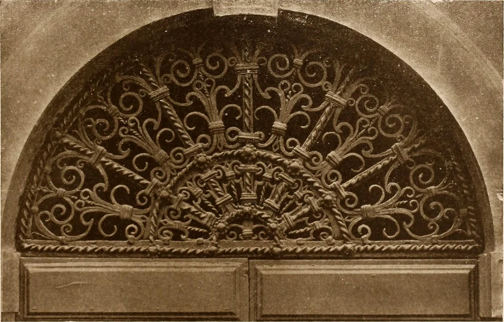 An illustration from Il ferro nell'arte italiana;, 1910, leaf 108