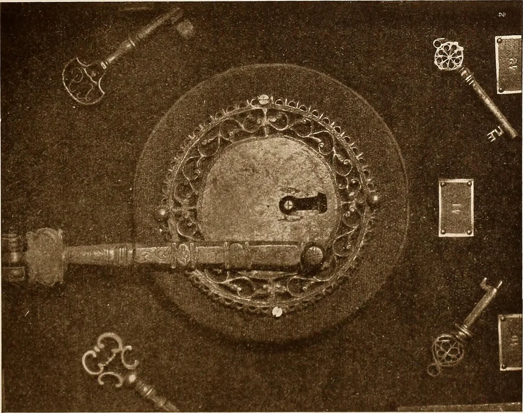 An illustration from Il ferro nell'arte italiana;, 1910, leaf 130