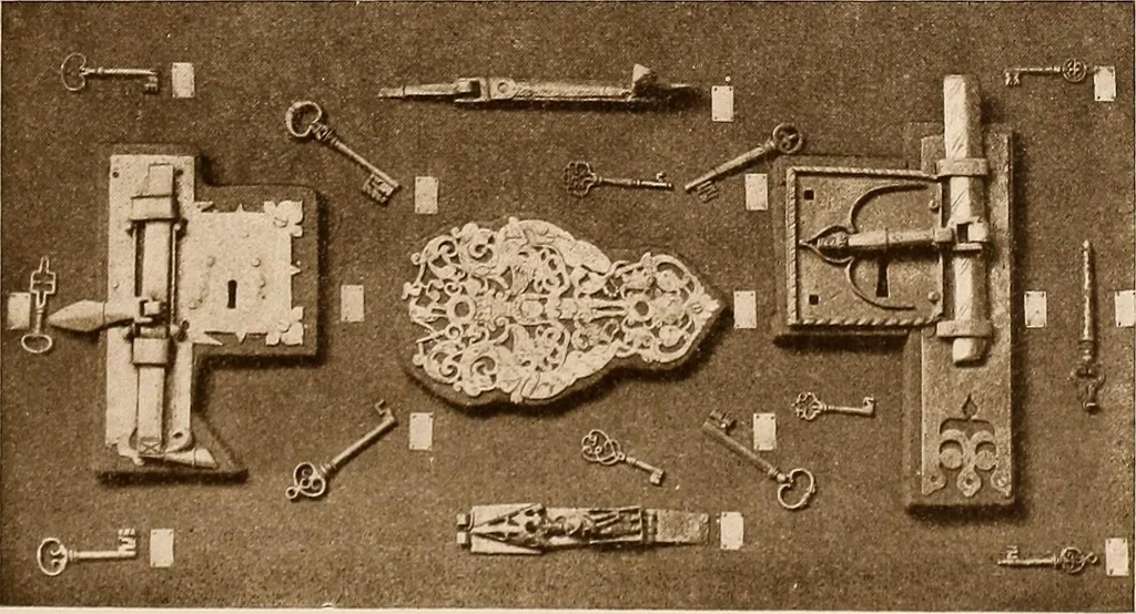 An illustration from Il ferro nell'arte italiana;, 1910, leaf 134