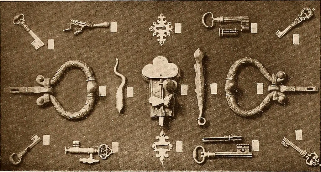 An illustration from Il ferro nell'arte italiana;, 1910, leaf 134
