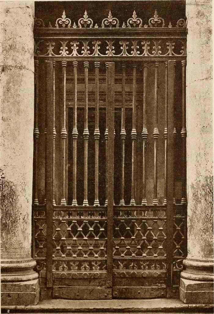 An illustration from Il ferro nell'arte italiana;, 1910, leaf 138