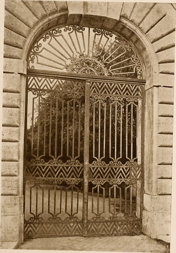An illustration from Il ferro nell'arte italiana;, 1910, leaf 140