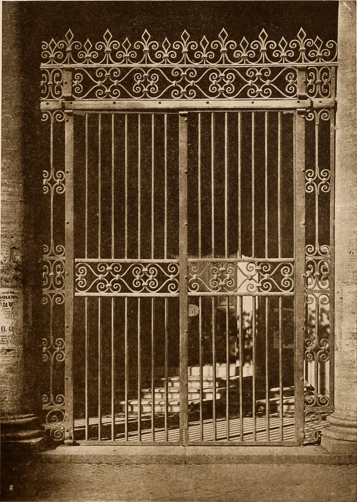 An illustration from Il ferro nell'arte italiana;, 1910, leaf 146