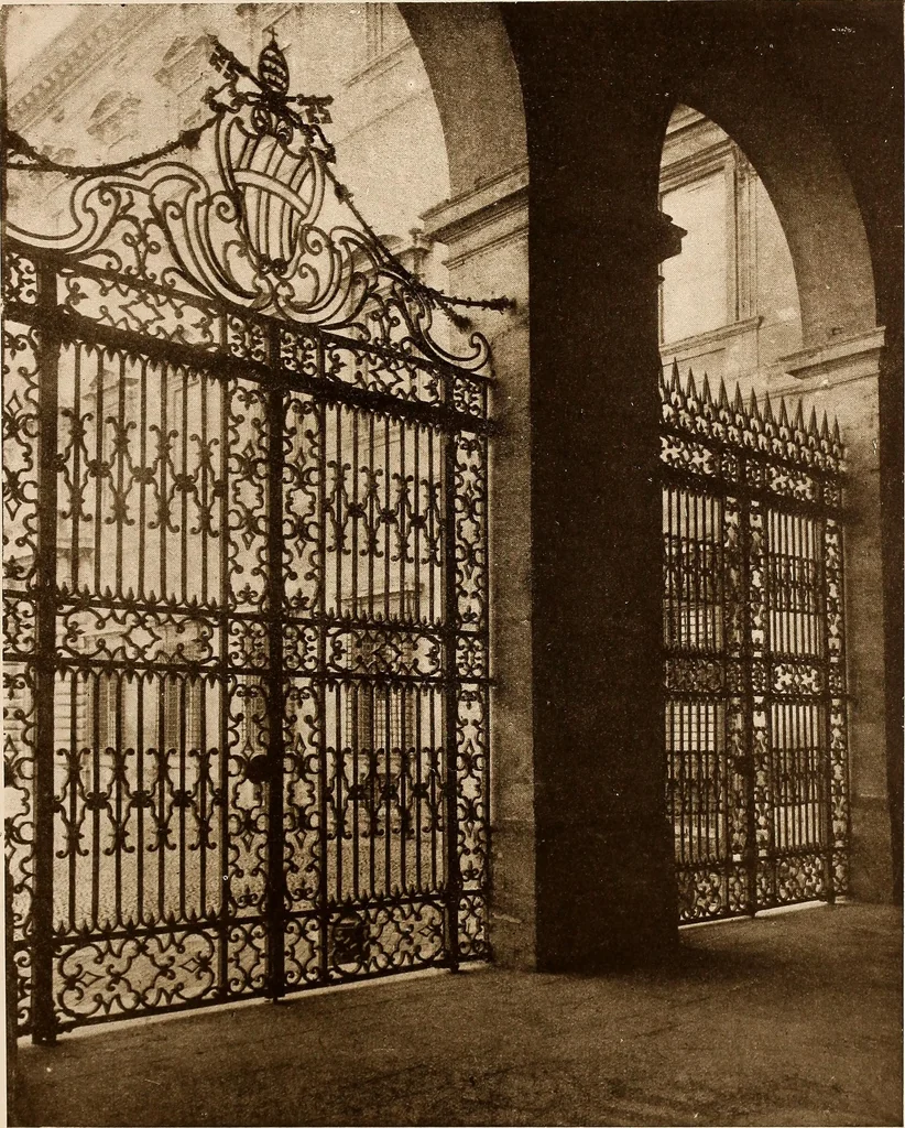 An illustration from Il ferro nell'arte italiana;, 1910, leaf 154