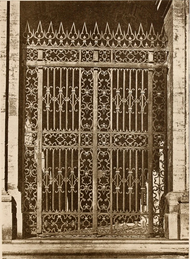 An illustration from Il ferro nell'arte italiana;, 1910, leaf 156