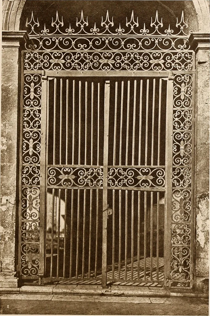 An illustration from Il ferro nell'arte italiana;, 1910, leaf 158