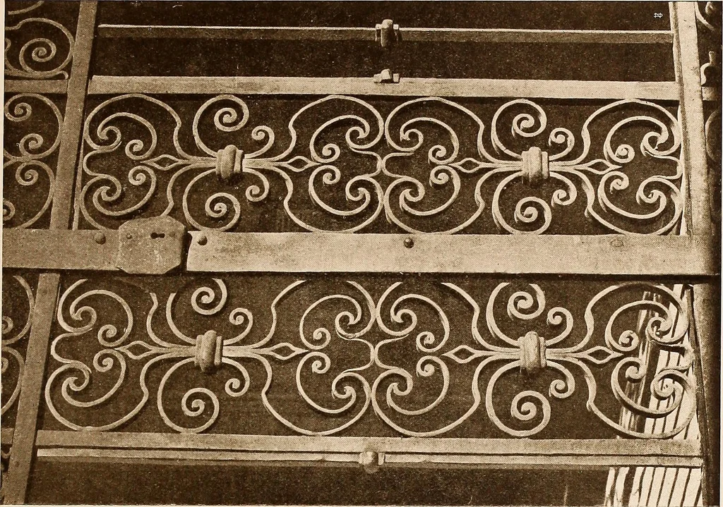An illustration from Il ferro nell'arte italiana;, 1910, leaf 166