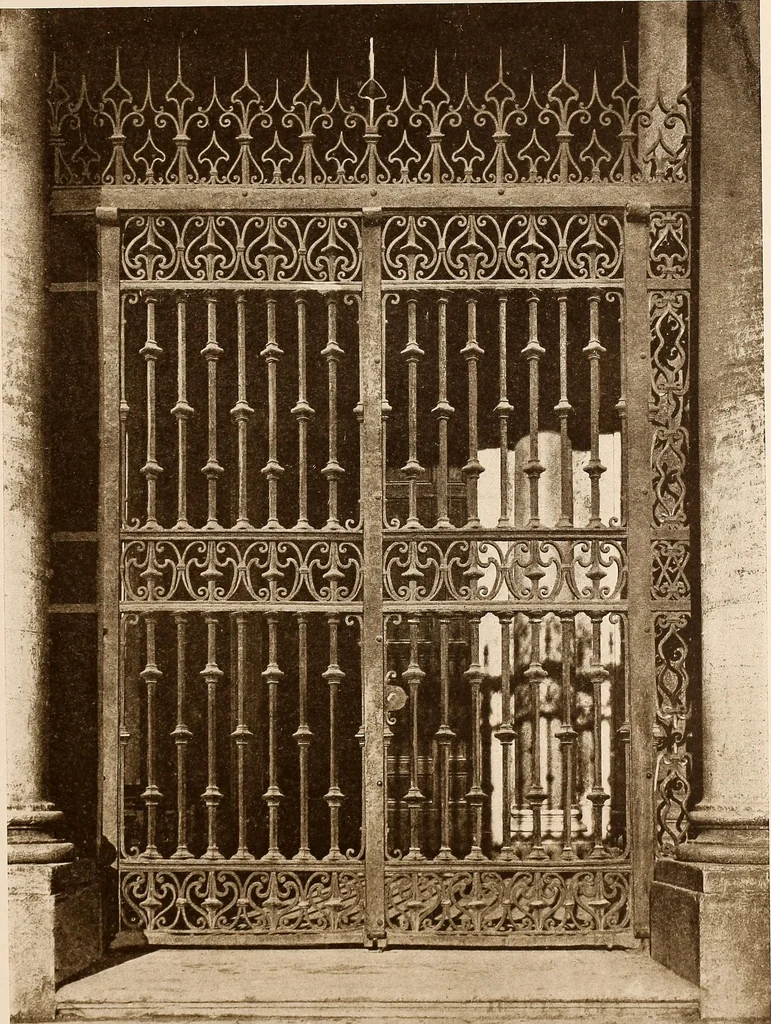 An illustration from Il ferro nell'arte italiana;, 1910, leaf 170