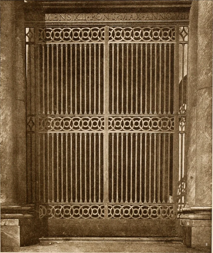 An illustration from Il ferro nell'arte italiana;, 1910, leaf 176