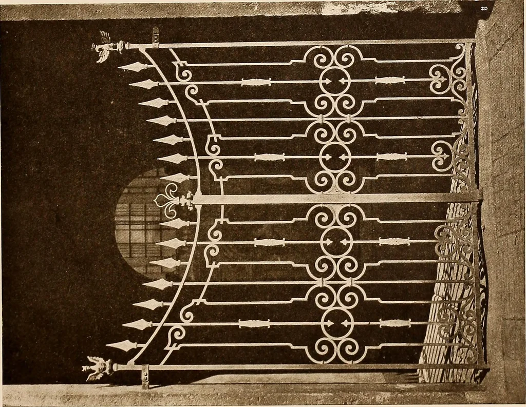 An illustration from Il ferro nell'arte italiana;, 1910, leaf 178