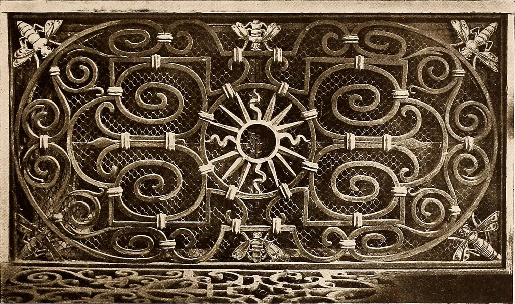 An illustration from Il ferro nell'arte italiana;, 1910, leaf 186