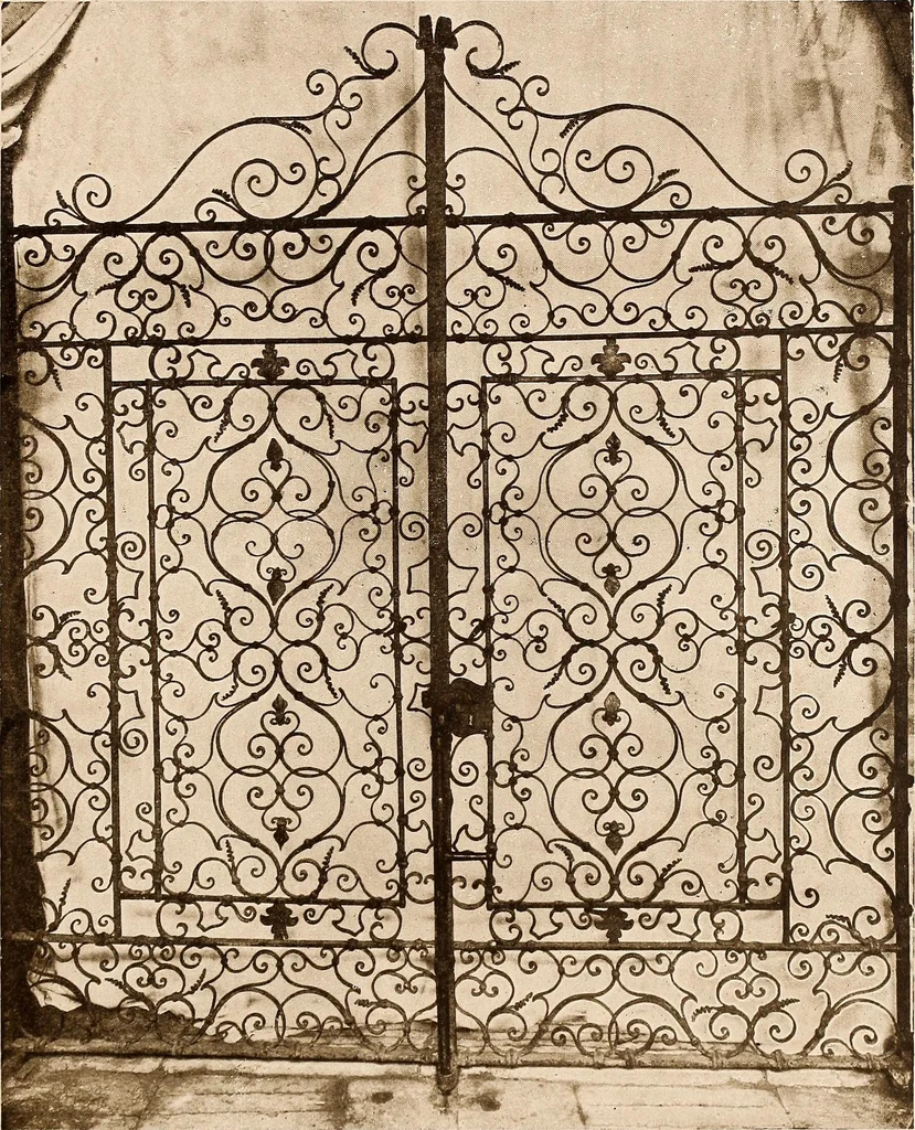 An illustration from Il ferro nell'arte italiana;, 1910, leaf 254