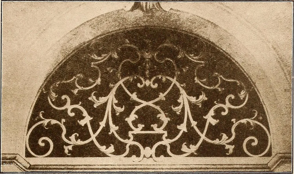 An illustration from Il ferro nell'arte italiana;, 1910, leaf 268