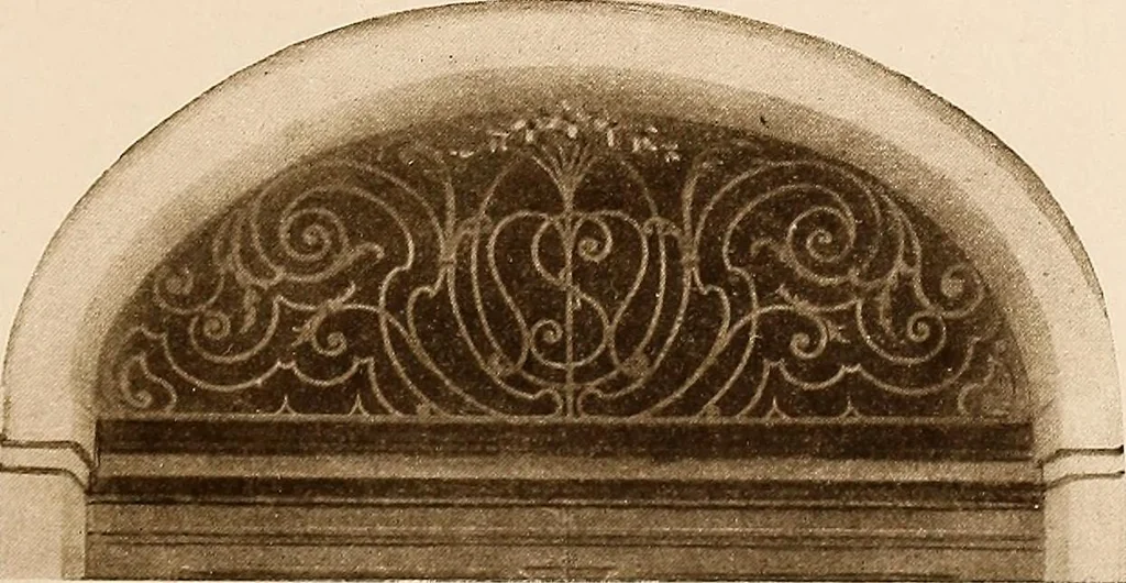 An illustration from Il ferro nell'arte italiana;, 1910, leaf 268