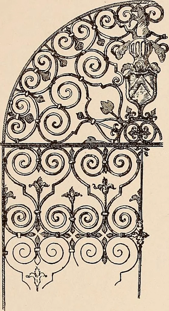 An illustration from Il ferro nell'arte italiana;, 1910, leaf 270