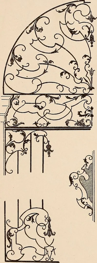 An illustration from Il ferro nell'arte italiana;, 1910, leaf 272