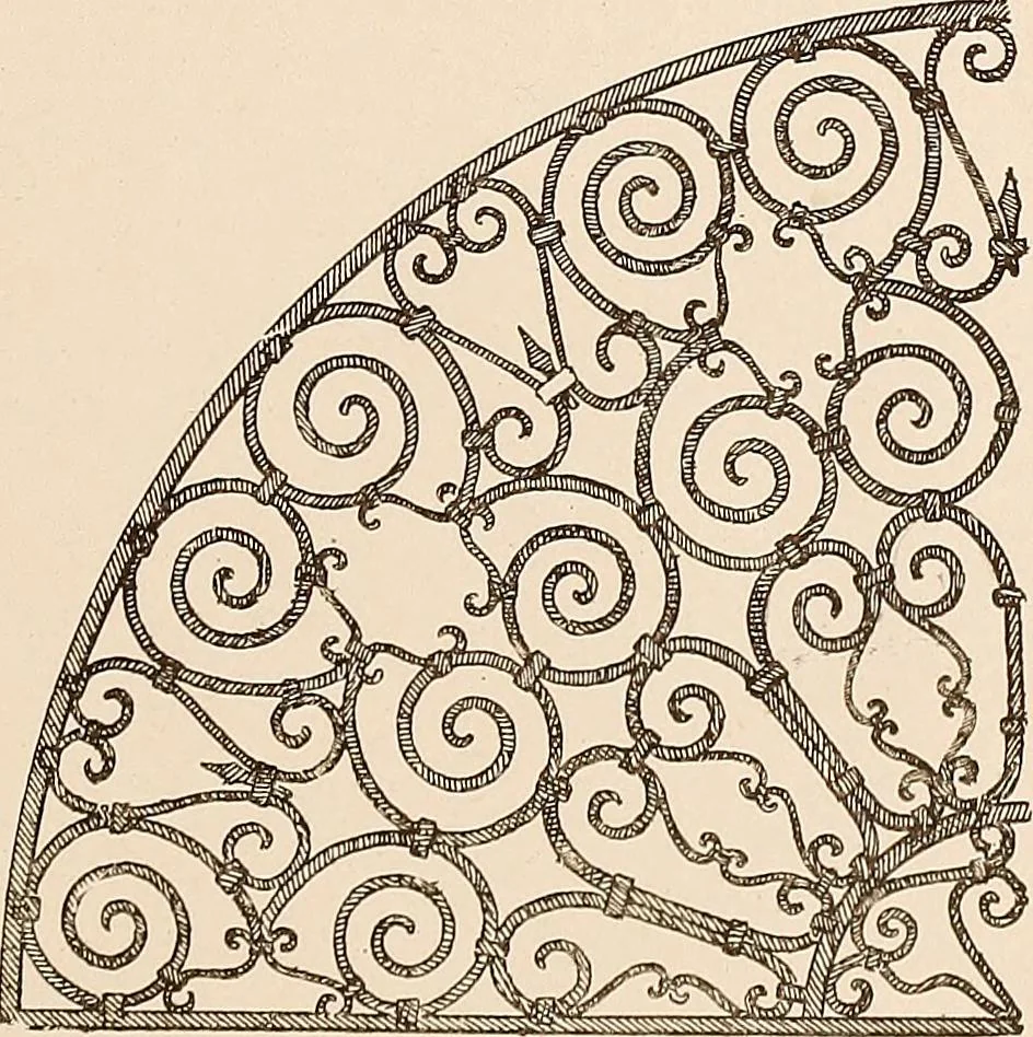 An illustration from Il ferro nell'arte italiana;, 1910, leaf 272