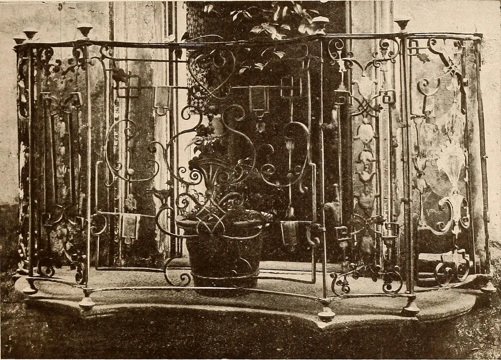 An illustration from Il ferro nell'arte italiana;, 1910, leaf 290