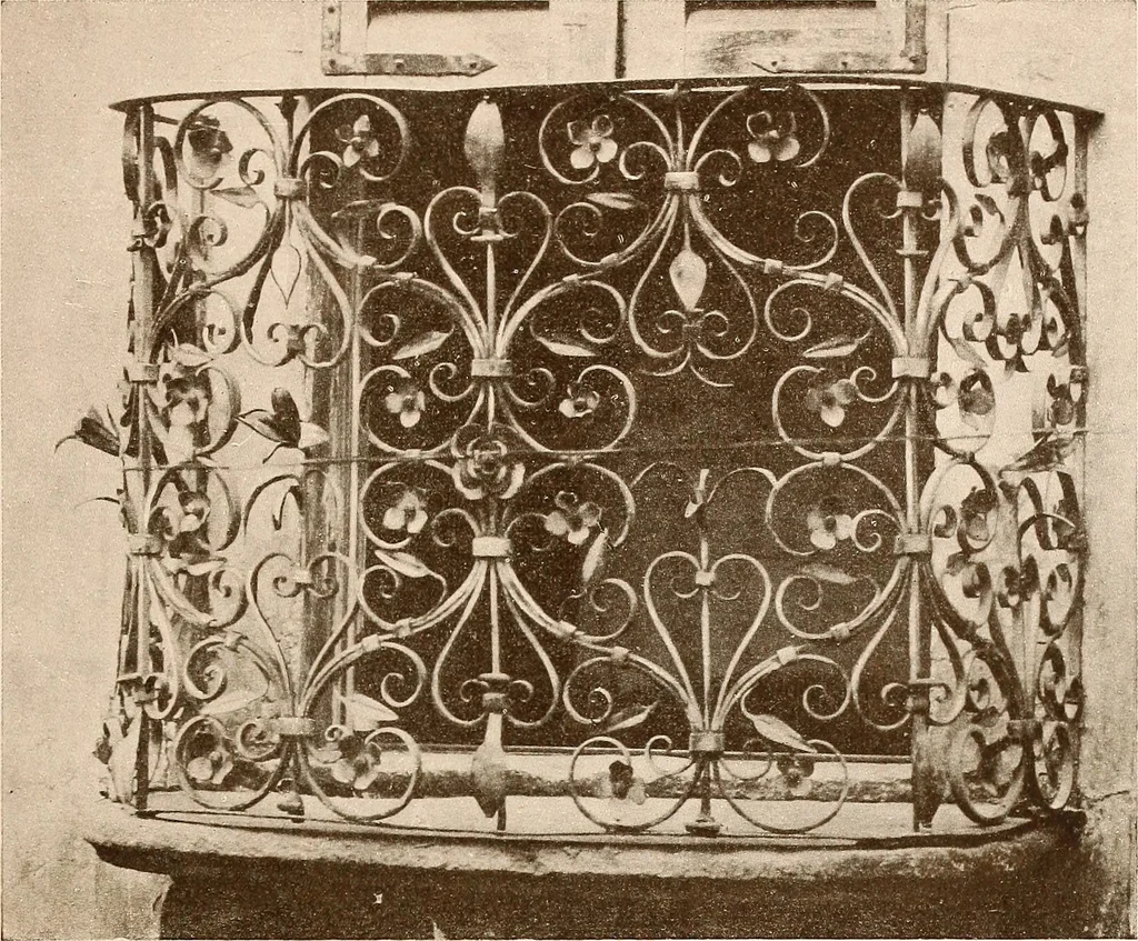 An illustration from Il ferro nell'arte italiana;, 1910, leaf 292