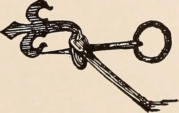 An illustration from Il ferro nell'arte italiana;, 1910, leaf 32